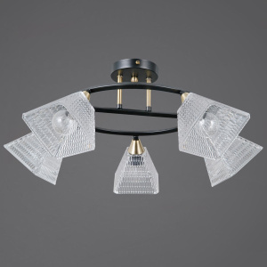 Потолочная люстра Illumico IL0850-5CSQ-25BKAB ELITE