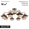 Потолочная люстра Lussole Lgo Cochise LSP-8079