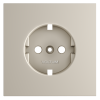 Накладка для розетки с заземлением Voltum S70 (кашемир) VLS000603