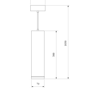 Подвесной светильник Eurosvet Topper DLR023 12W 4200K хром матовый