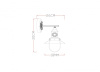 Бра Arte Lamp Sailor A4524AP-1AB