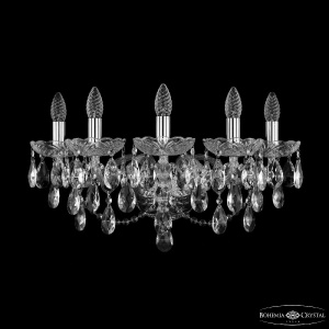 Бра Bohemia Ivele Crystal 1415B/5/200/XL Ni