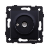 Розетка TV (папа), черный Kollinger REA-007BK для Aspekt, Eleganz, Reflex