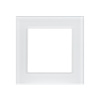 Рамка одноместная Arlight FRM-GLARE-GS-1-WH 043786