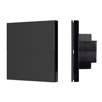 Кнопочная панель Arlight SMART DALI-301-22-4K-D2-IN Black (BUS, Frameless) (IARL, IP20 Пластик) 060976