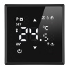 Терморегулятор Wi-Fi (механизм) Stekker Эмили RSW00-5119-05 250В 3500Вт черный уголь, soft touch 50377