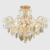 Потолочная люстра Crystal Lux ESMIRALDA PL6 GOLD