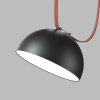 Трековый однофазный светильник Denkirs Belty Flow DK5562-BK