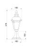 Ландшафтный светильник Maytoni Goiri O029FL-01BZ