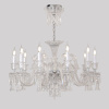 Подвесная люстра Crystal Lux VERSAILLES SP10 CHROME