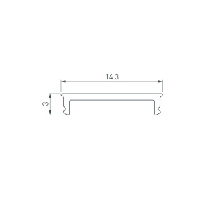 Экран Arlight SL-SLIM15-H10-W14-10000 OPAL (Пластик) 065382