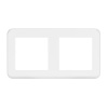 Рамка двухместная Arlight FRM-VERSA-PL-2-WH 043776