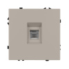 Механизм компьютерной розетки Arlight SCT-NOBE-MPC1-SFPL-CA (RJ-45, CAT6) 059438