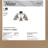 Потолочная люстра Freya Natta FR5587CL-05BBZ