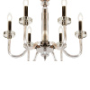 Подвесная люстра iLamp Vibe P9474-6 Nickel