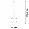 Подвесная люстра Vitaluce V58120-8/5