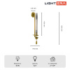 Бра Lightera Torino LE310W-1G