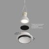 Встраиваемый светильник Denkirs DK2401-BK