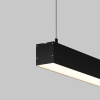 Линейный подвесной светильник Maytoni Technical 3000K 50x50 (Черный, 2 м) LL312031