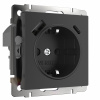 Розетка с быстрой зарядкой USB Type A+С черный W1171708 4690389176449