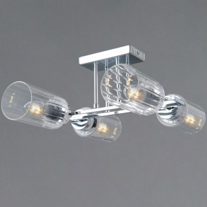 Потолочная люстра Illumico IL0780-4CSQ-25 CR NAPLES