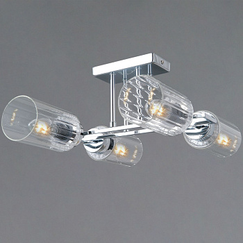 Потолочная люстра Illumico IL0780-4CSQ-25 CR NAPLES