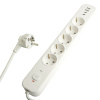 Сетевой фильтр 5-местный с/з и 2 USB-A+2 Type-C 3 Stekker Nova HM21-51-03 50103