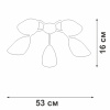 Потолочная люстра Vitaluce V31950/5PL