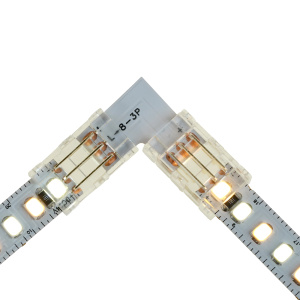 Соединитель угловой 10мм для CCT SMD ленты шириной 8 мм Feron LD172 52003