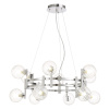 Подвесная люстра Crystal Lux LUXURY SP12 CHROME