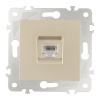 Розетка RJ45 Arte Milano 203.45-1.shampan