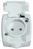 Розетка со шторками Schneider Electric Рондо RS16-126B-BI