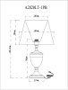 Настольная лампа Arte Lamp Radison A2020LT-1PB