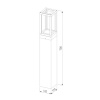 Ландшафтный светодиодный светильник Elektrostandard Frame 1529 TECHNO LED серый 4690389172373  a051860