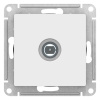 Розетка TV коннектор, механизм Systeme Electric AtlasDesign Лотос ATN001393