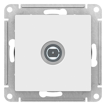 Розетка TV коннектор, механизм Systeme Electric AtlasDesign Лотос ATN001393