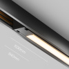 Трековый магнитный светильник Maytoni Technical Basis Exility X TR240-4-18WTW-DSZ-B