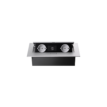 Блок розеток MX-226 (2 секции и 2 USB) Mebax 00-00001338