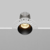 Встраиваемый светильник Maytoni Technical Dip DL124-10W-3K-TRS-B