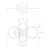 Потолочный светильник Escada Alnair 10224/4LED 56W