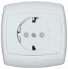 Розетка со шторками Schneider Electric Рондо RS16-121-BI