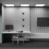 Потолочный светильник Maytoni Zon C032CL-90W3K-SQ-W