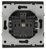 Розетка Эра Arktik 16-2101-05 с заземлением 2P+E Schuko 16А-250В антрацит Б0070418