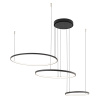 Подвесная люстра Nowodvorski Circolo Led Black 10817