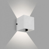 Уличный настенный светильник Arlight LGD-PERAN-WALL-S120x120-6W Warm3000 (WH, 0-80 deg, 230V) (IP65 Бетон) 058169