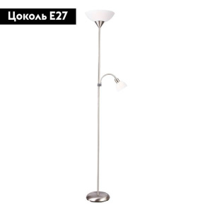 Торшер Arte Lamp Duetto A9569PN-2SS