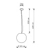 Уличный подвесной светильник LightHall Breeze 20 LH042006