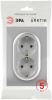 Розетка Эра Arktik 16-2104-03 двойная с заземлением 2X2P+E Schuko 16А-250В алюминий Б0070446