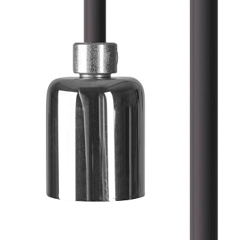 Патрон с кабелем Nowodvorski Cameleon Cable GU10 Black/Chrome 8641