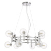 Подвесная люстра Crystal Lux LUXURY SP12 CHROME